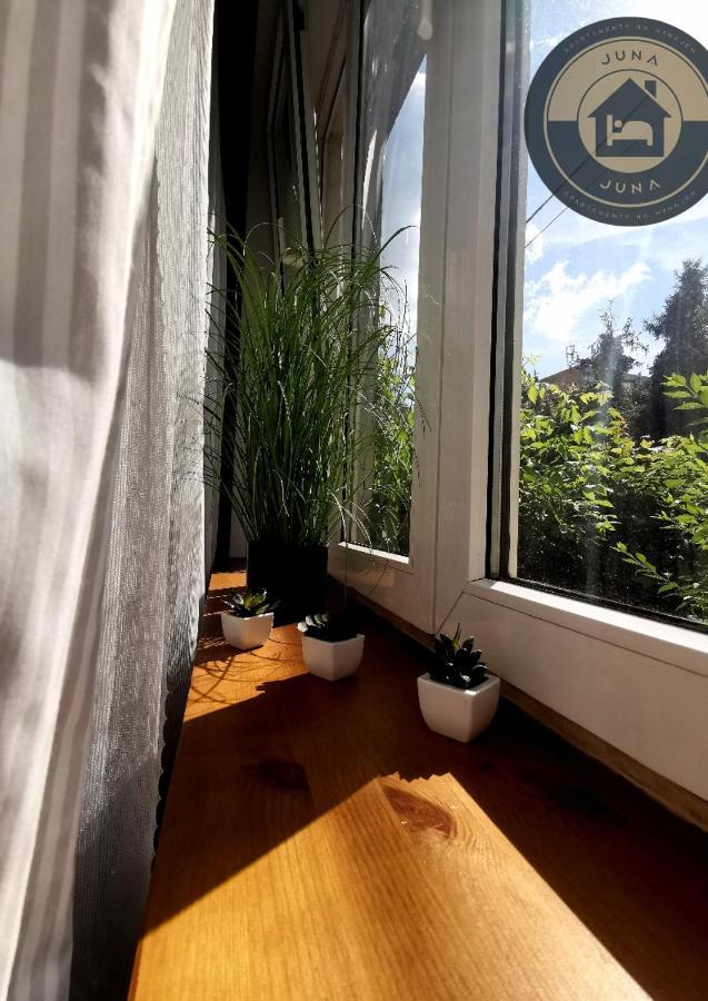 Juna - Nowoczesny Apartament W Centrum Z Widokiem Na Park Pruszków Eksteriør bilde